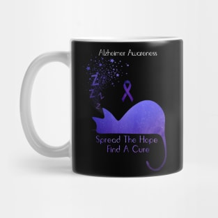 Alzheimer Awareness Spread The Hope Find A Cure Gift Mug